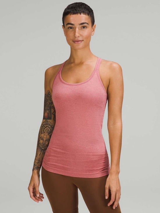 lululemon athletica Tops - LULULEMON EBB TO STREET TANK BRIER ROSE SIZE 10